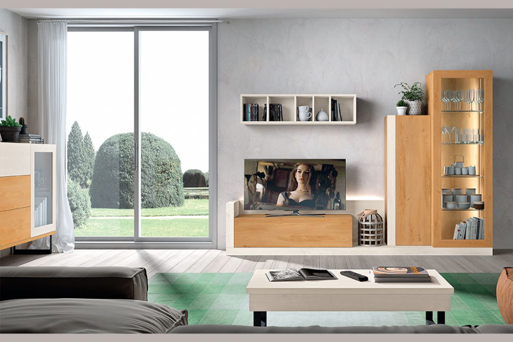 Muebles de salón y dormitorio en Európolis Las Rozas