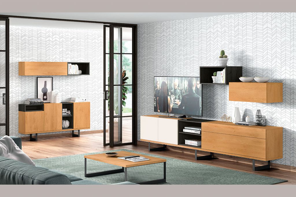 Muebles de salón y dormitorio en Európolis Las Rozas