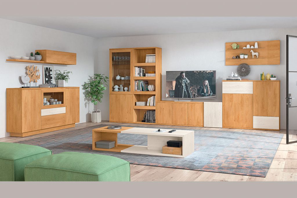Muebles de salón y dormitorio en Európolis Las Rozas