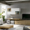 MUEBLE SALON SOLEIL PUFS