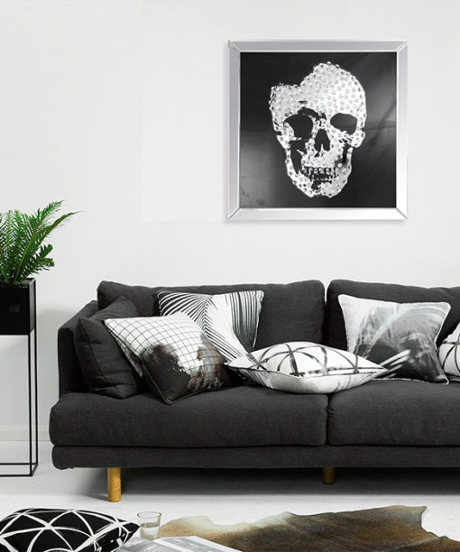 CUADRO ESPEJO CALAVERA