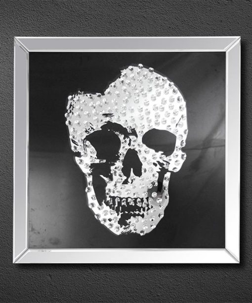 CUADRO ESPEJO CALAVERA