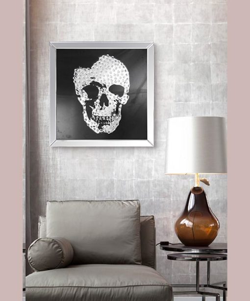 CUADRO ESPEJO CALAVERA