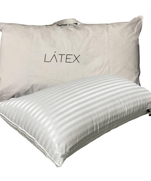 ALMOHADA NATURAL DETALLE LATEX