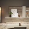 MUEBLE SALON TV PANEL ESTANTES