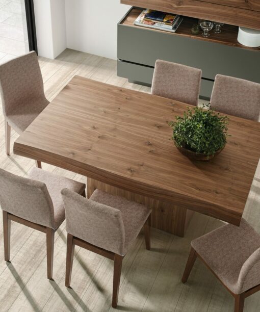 Mesa comedor NOGAL SALVAJE