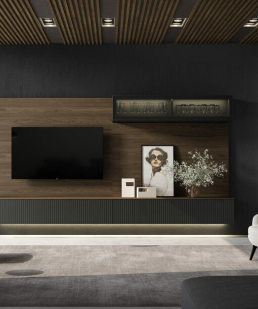 Mueble TV VITRINA