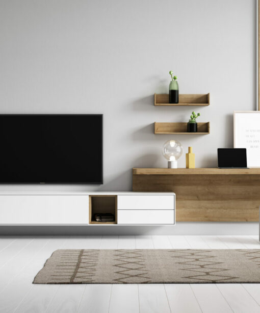Mueble TV MESA TRABAJO en casa
