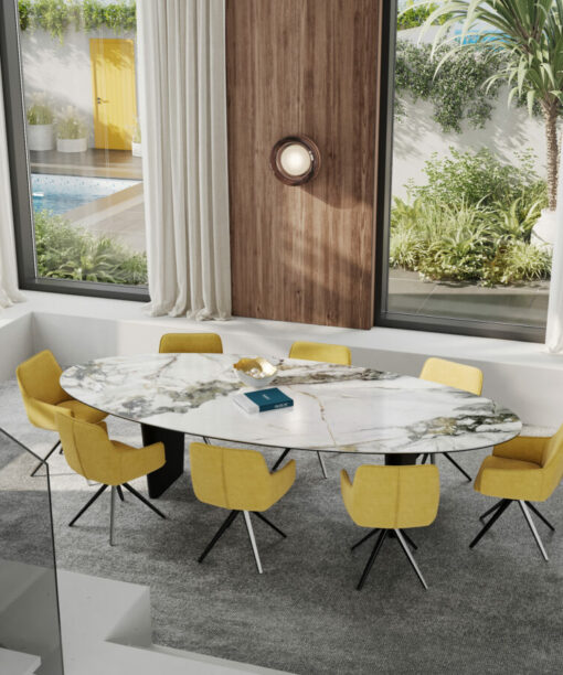 Mesa de comedor GOLIATH porcelánica