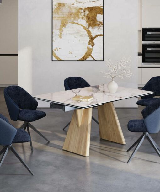 Mesa comedor porcelánica OREGÓN - Imagen 8
