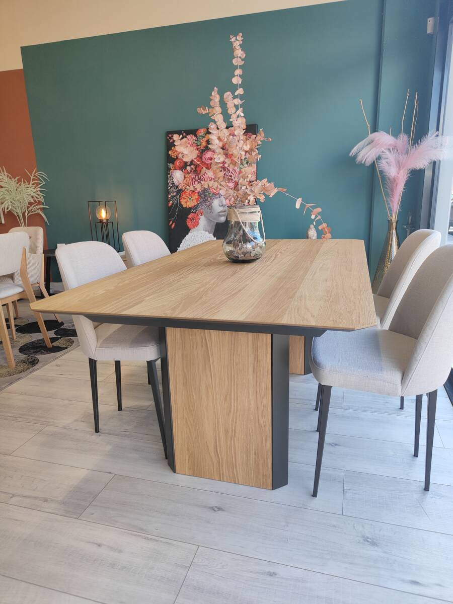 Mesa de comedor madera extensible